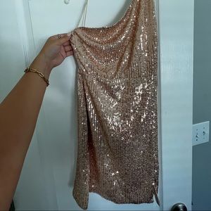 Hello Molly pink mini dress